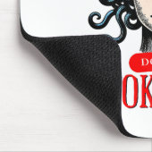 Don't Look At Me Medusa Snake Woman Funny Quote Gi マウスパッド (コーナー)