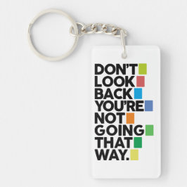 Don't look back キーホルダー