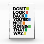 Don't look back フォトブロック (正面)