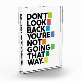 Don't look back フォトブロック