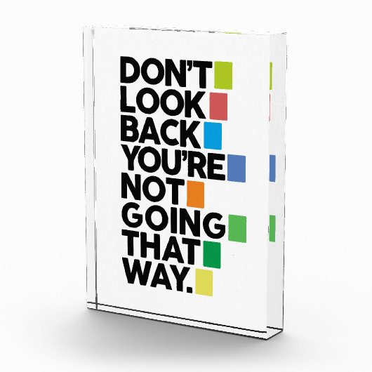 Don't look back フォトブロック (右)