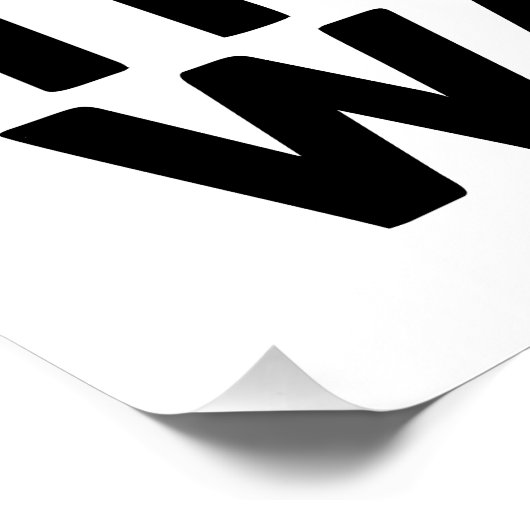 Don't look back ポスター (コーナー)