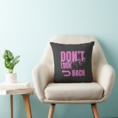 Don't Look Back 励ましのスロー枕 クッション (椅子)