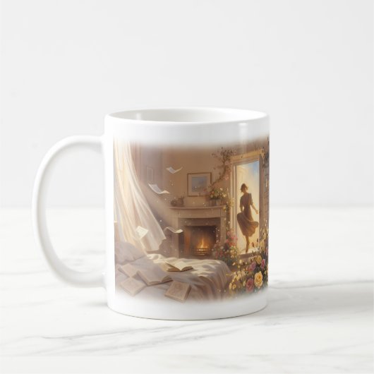 Don't Look Back In Anger — 旅立ちのぬくもりマグ コーヒーマグカップ (左)