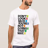 Don't look back tシャツ (正面)