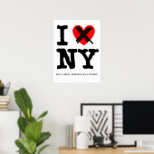 Don't Love New York おもしろい Poster Umous ポスター (ホームオフィス)