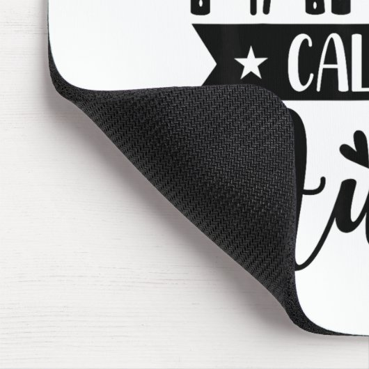 Don't Make Me Call My Auntie Funny Auntie  マウスパッド (コーナー)