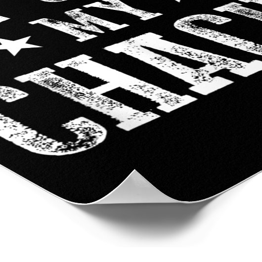 Don't Make Me Call My Chachi Aunt Fun Niece Nephew ポスター (角)