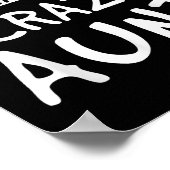 Don't Make Me Call My Crazy Aunt - Nephew Niece Fu ポスター (角)