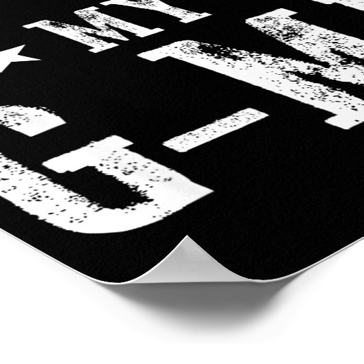 Don't Make Me Call My G-ma Grandma Funny Granhild  ポスター (角)