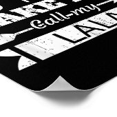 Don't Make Me Call My Lala Grandma Funny Granhild  ポスター (角)