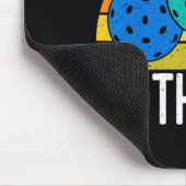 Dont Make Me Come To The Net Funny Ckleball  マウスパッド (コーナー)