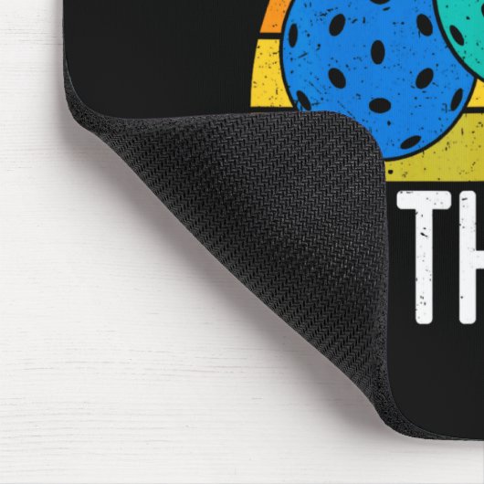 Dont Make Me Come To The Net Funny Ckleball マウスパッド (コーナー)