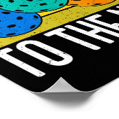 Dont Make Me Come To The Net Funny Ckleball _1  ポスター (角)