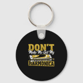Don't Make Me Get My Harmonica キーホルダー (正面)