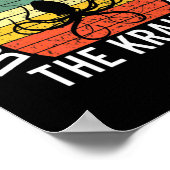Dont Make Me Release The Kraken Sea Monster Octop  ポスター (角)