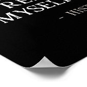 Don't Make Me Repeat Myself Funny History Buff ポスター (角)