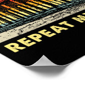 Dont Make Me Repeat Myself Funny History Lover  ポスター (角)