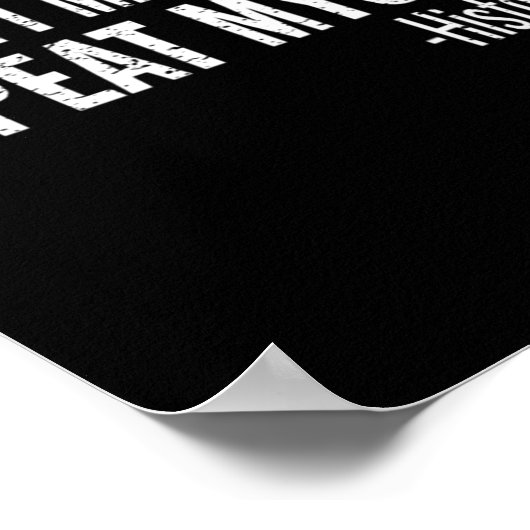 Dont Make Me Repeat Myself History Teacher Stud  ポスター (角)