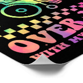 Don't Make Me Run Over You With My Wheelchair Hand ポスター (角)