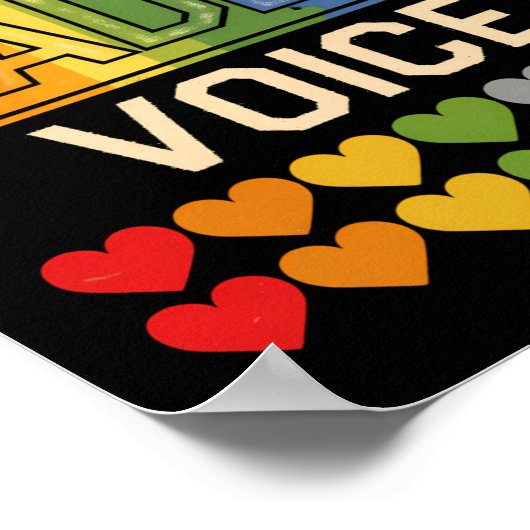 Dont Make Me Use Daddy Voice Gay Rainbow Pride  ポスター (角)