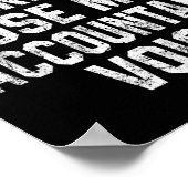 Don't Make Me Use My Accountant Voice Funny Accoun ポスター (角)