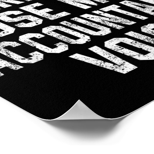 Don't Make Me Use My Accountant Voice Funny Accoun ポスター (角)