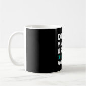 Don't Make Me Use My Chiropractor Chiropractic コーヒーマグカップ (左)