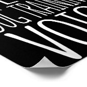 Don't Make Me Use My Dog Training Voice Shirt Dog  ポスター (角)