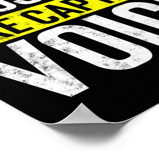 Don't Make Me Use My Firefighter Fire Captain Chie ポスター (角)