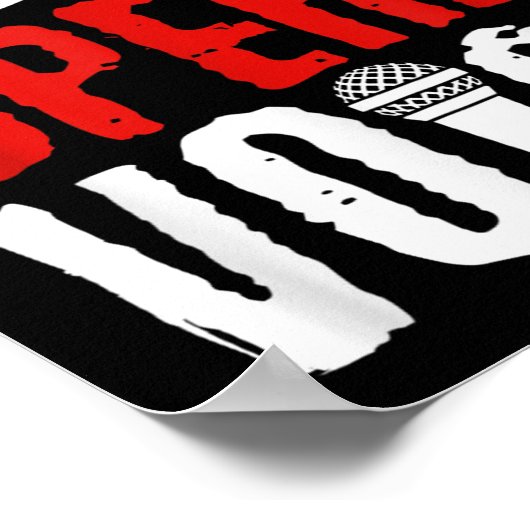 Don't Make Me Use My Opera Voice Opera Singer  ポスター (角)