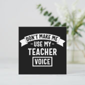 don't make me use my teacher voice セーブザデート (スタンド正面)