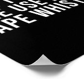 Dont Make Me Use My Whistle Feminism Shirt Menspla ポスター (角)