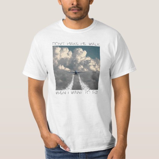 Don't make me walk men 1 tシャツ (正面)