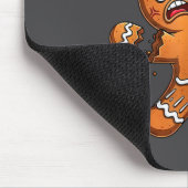 Don't Make This Ginger Snap Baker Gingerbread Chri マウスパッド (コーナー)