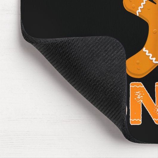 Don't Make This Ginger Snap Funny Joke Cookie Bake マウスパッド (コーナー)