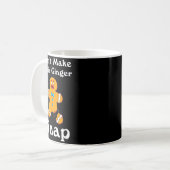 Don't Make This Ginger Snap Redhead Gift Christmas コーヒーマグカップ (正面左)