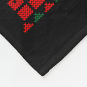 Don't Make This Ginger Snap Redhead Ugly Christmas フリースブランケット (角)