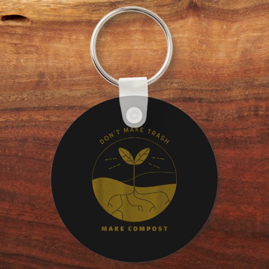 Don't Make Trash Make Comst  キーホルダー (正面)