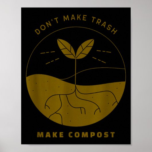 Don't Make Trash Make Comst ポスター (正面)