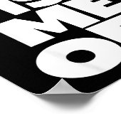 Don't Me Off Funny Saying Sarcastic Novelty T-s  ポスター (角)