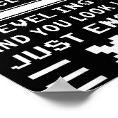 Don't Me Off I'm Close To Leveling Up Funny Gamer  ポスター (角)