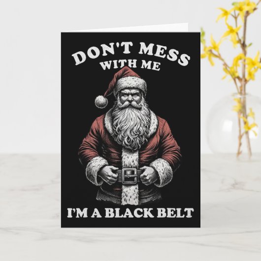 Don't-mess  カード (黄色い花)