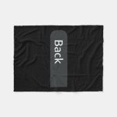 Don't Mess With Family Faith Friends Flag Firearms フリースブランケット (正面(横))