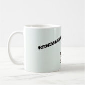 Don't mess with he pig コーヒーマグカップ (左)