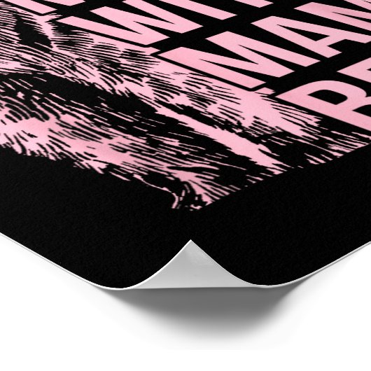 Don't Mess With Mama Bear  ポスター (角)