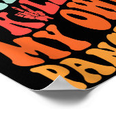 Don't Mess With-me I Killed My Own Pancreas Quote  ポスター (角)