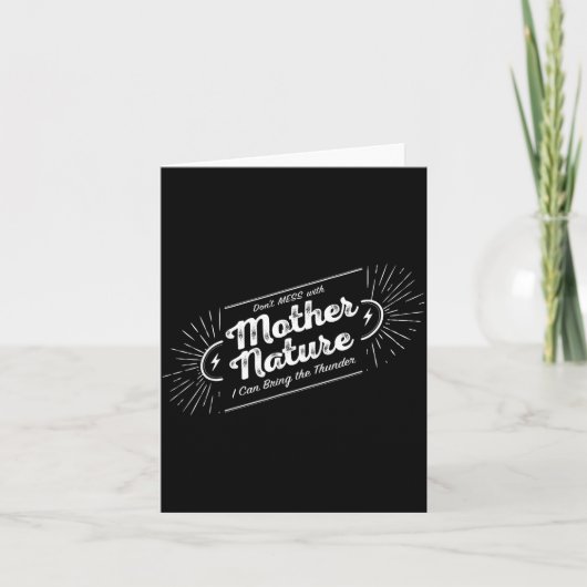 Don't Mess With Mother Nature  カード (正面)