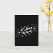 Don't Mess With Mother Nature  カード (黄色い花)