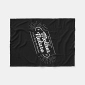 Don't Mess With Mother Nature  フリースブランケット (正面(横))